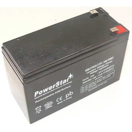 PowerStar 12V- 7Ah 12V- 7Ah Sealed Lead Acid Battery With F1 Terminal
